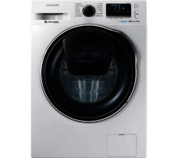 SAMSUNG  AddWash WW80K6414QW Washing Machine - White